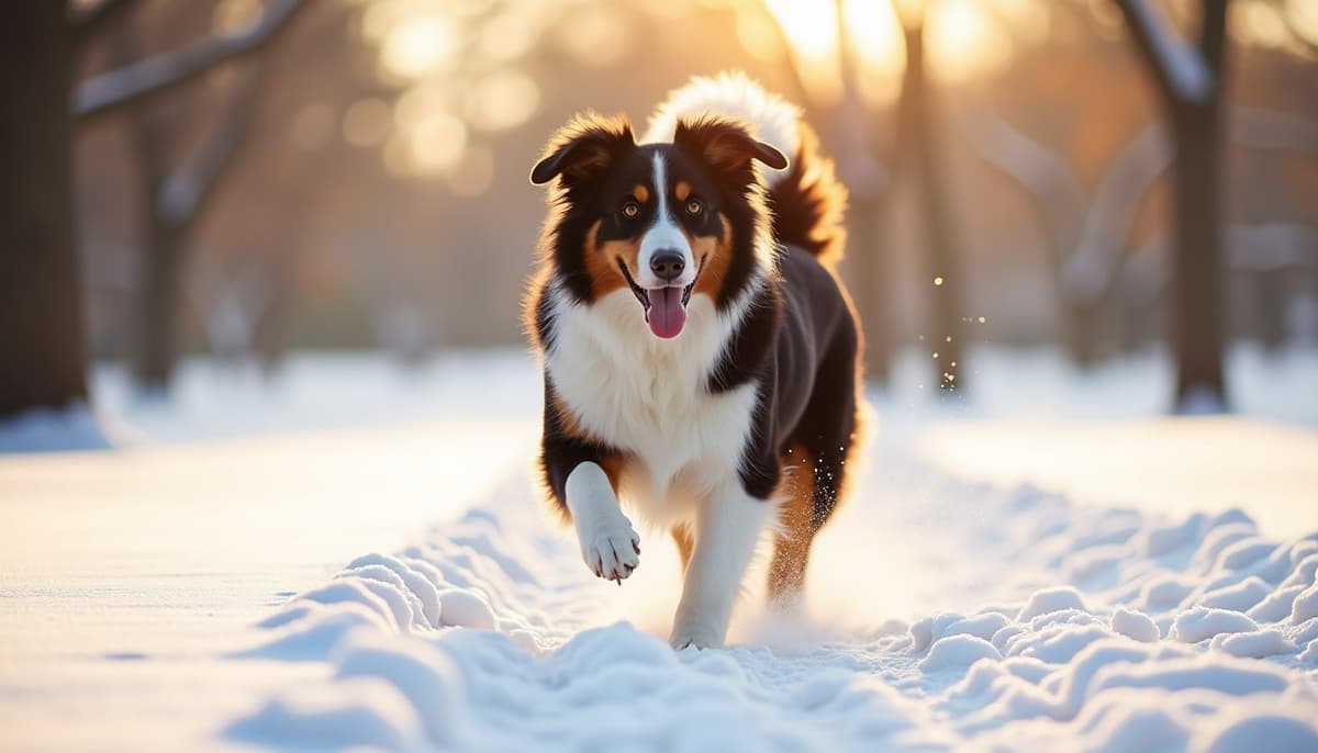 A dog on a walk — Peptides for Pets in Austin, TX for Dogs