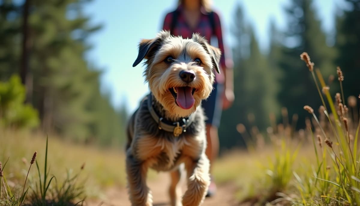 A dog on a walk ā Peptides for Pets in Beaumont, TX