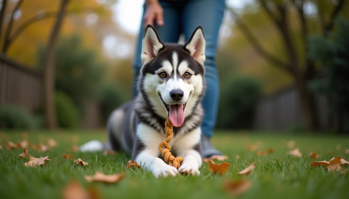 A dog on a walk — Peptides for Pets in Boston, MA for Dogs