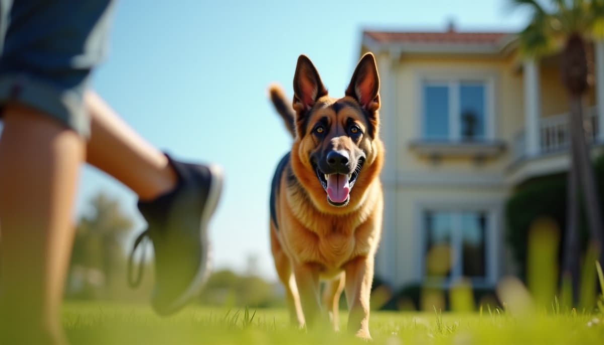 A dog on a walk — Peptides for Pets in Burbank, CA for Dogs