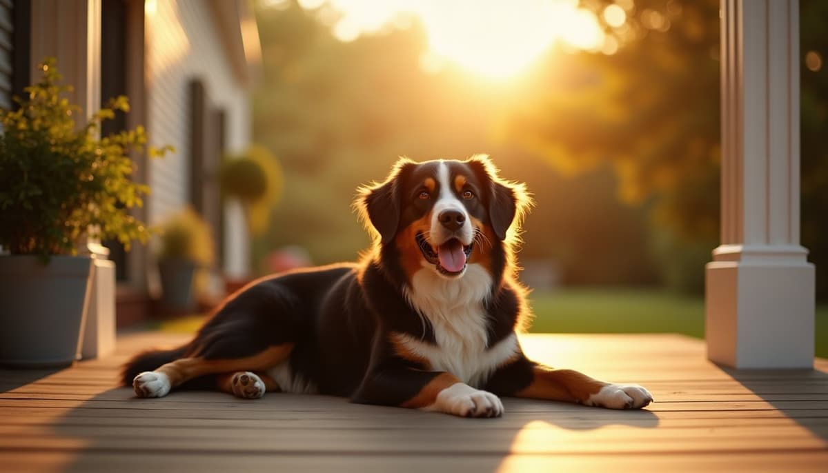 A dog on a walk — Peptides for Pets in Cary, NC for Dogs