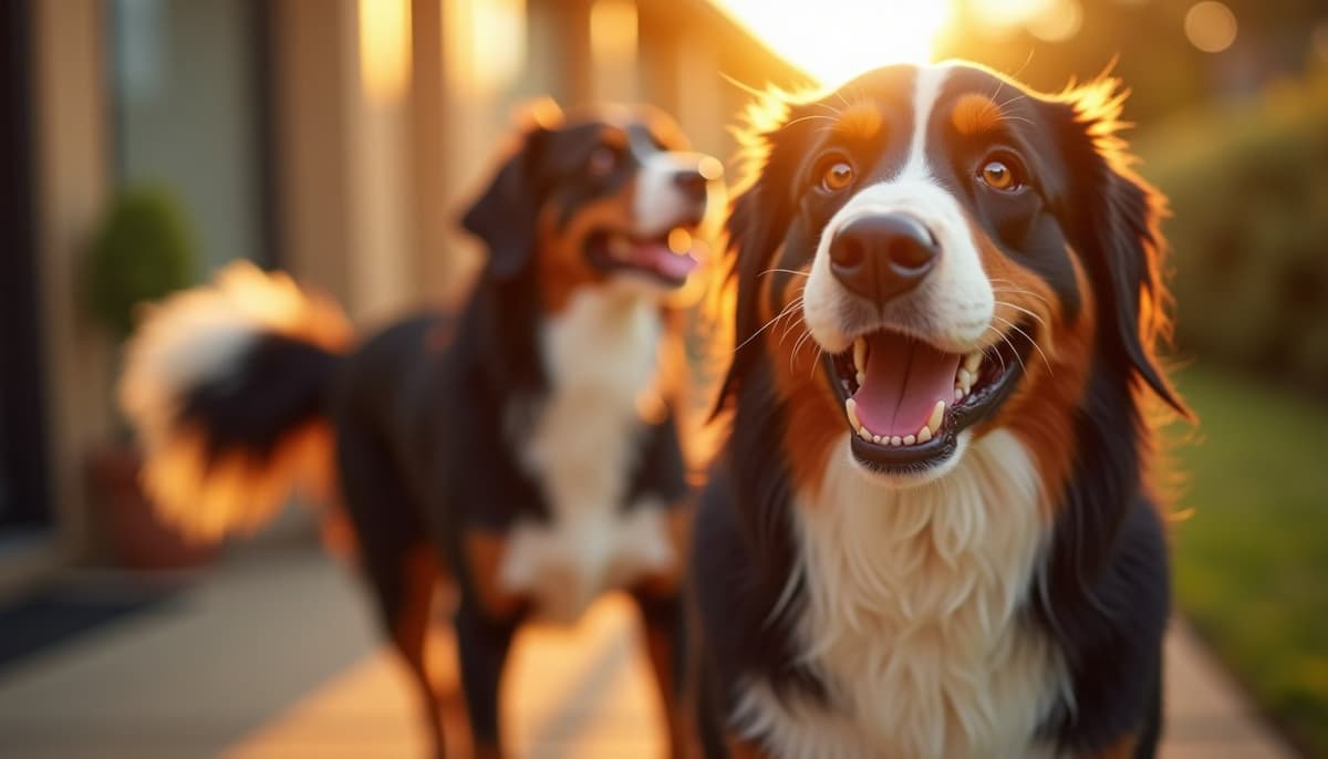 A dog on a walk — Peptides for Pets in Corona, NY for Dogs