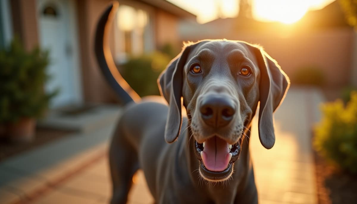 A dog on a walk ā Peptides for Pets in Costa Mesa, CA for Dogs
