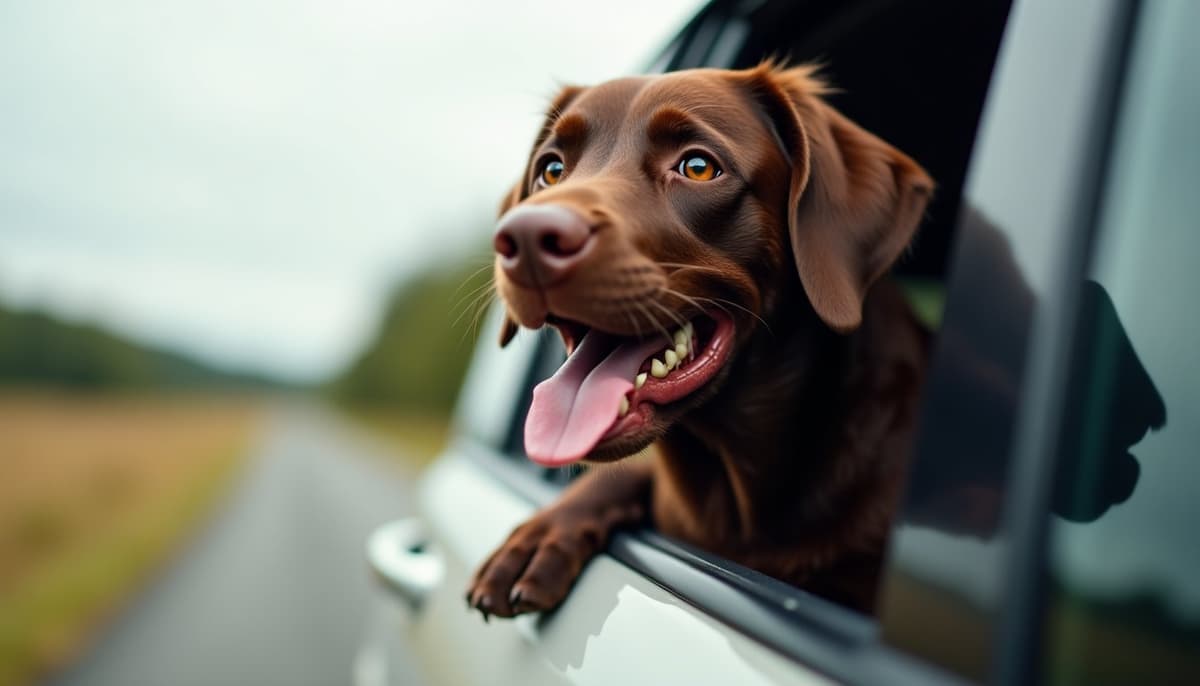 A dog on a walk — Peptides for Pets in Davenport, IA for Dogs