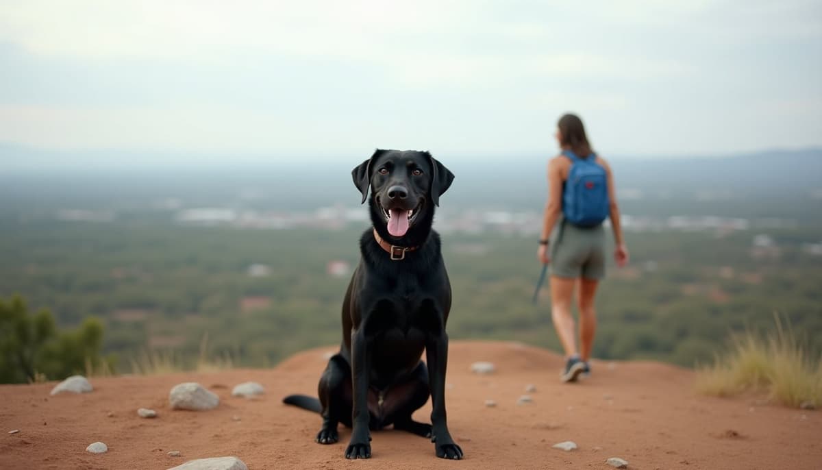 A dog on a walk — Peptides for Pets in El Paso, TX for Dogs