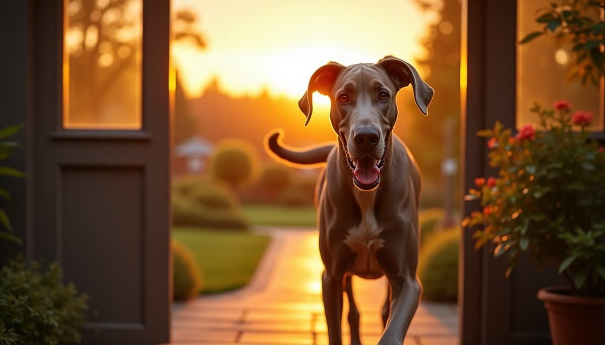 A dog on a walk ā Peptides for Pets in Everett, WA for Dogs