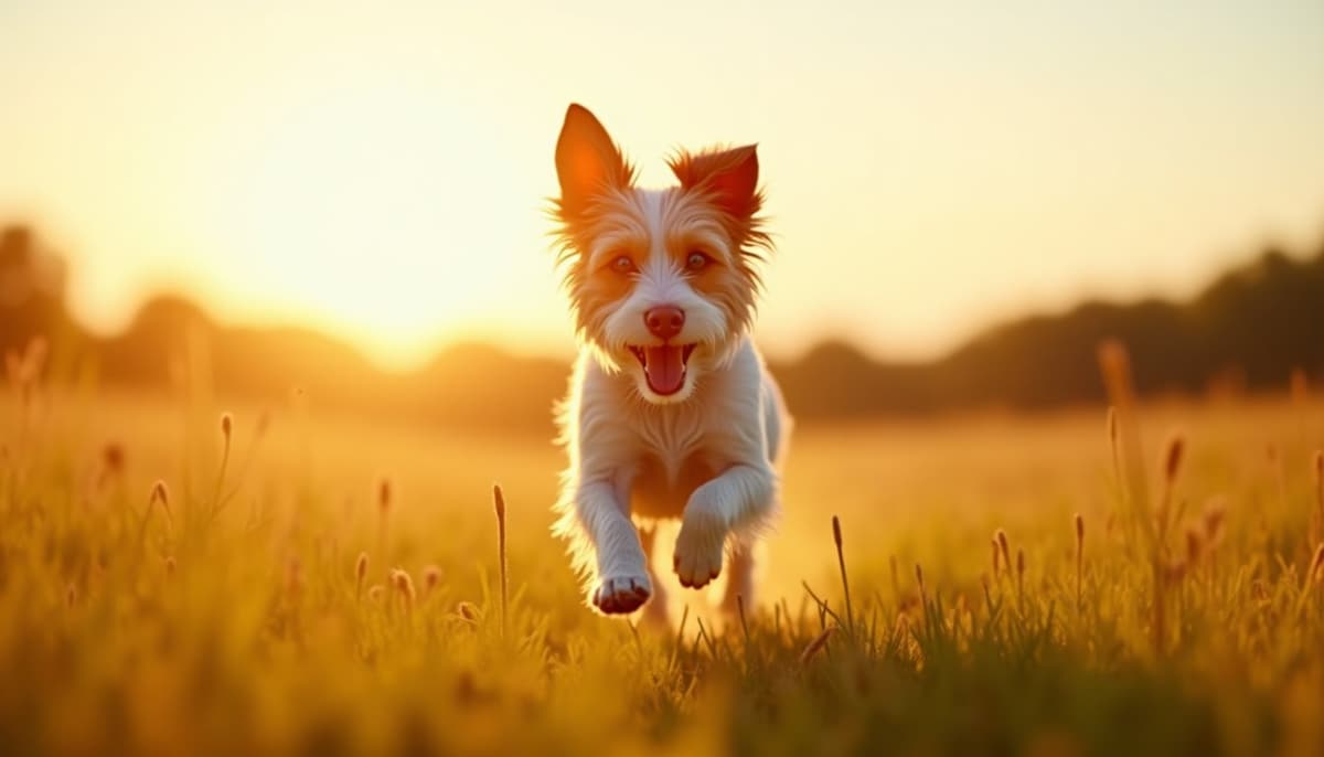 A dog on a walk ā Peptides for Pets in Fargo, ND for Dogs