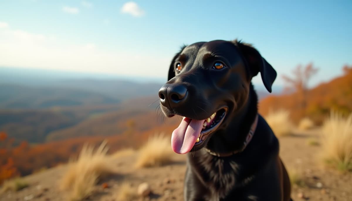 A dog on a walk — Peptides for Pets in Fayetteville AR for Dogs