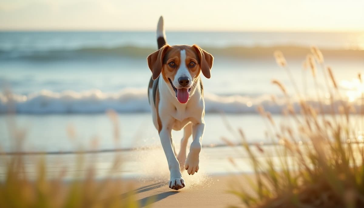 A dog on a walk — Peptides for Pets Fort Worth TX for Dogs