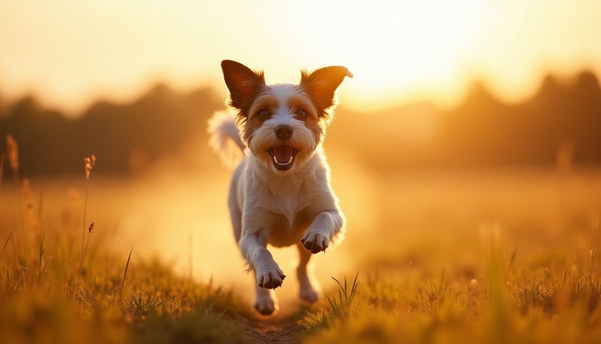 A dog on a walk — Peptides for Pets in Fresno, CA for Dogs