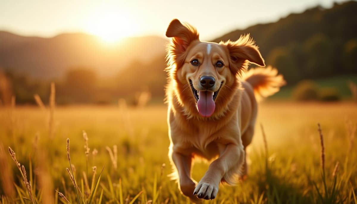 A dog on a walk — Peptides for Pets in Frisco, NC for Dogs