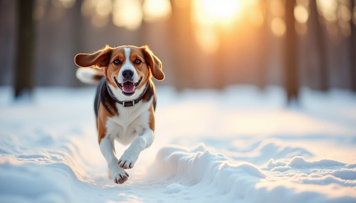 A dog on a walk — Peptides for Pets in Glendale, CA for Dogs