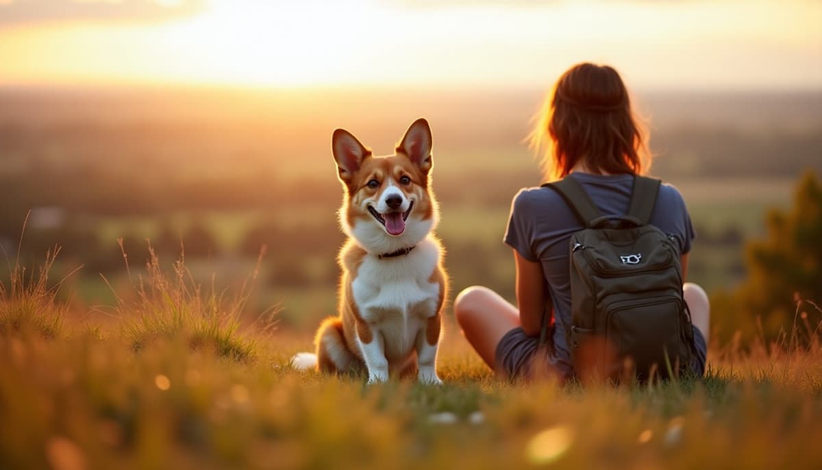 A dog on a walk — Peptides for Pets in Grand Prairie TX for Dogs