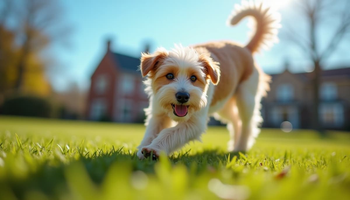 A dog on a walk ā Peptides for Pets in Hartford, CT for Dogs