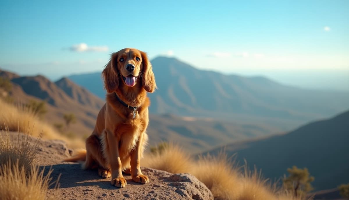 A dog on a walk — Peptides for Pets in Henderson, IL