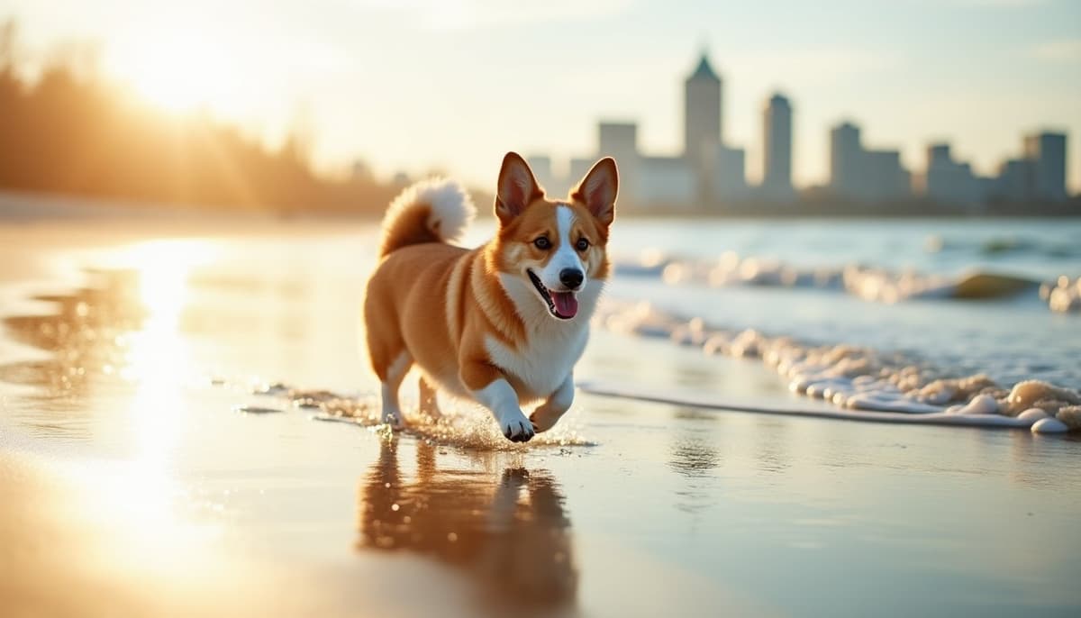 A dog on a walk — Peptides for Pets in Indianapolis, IN