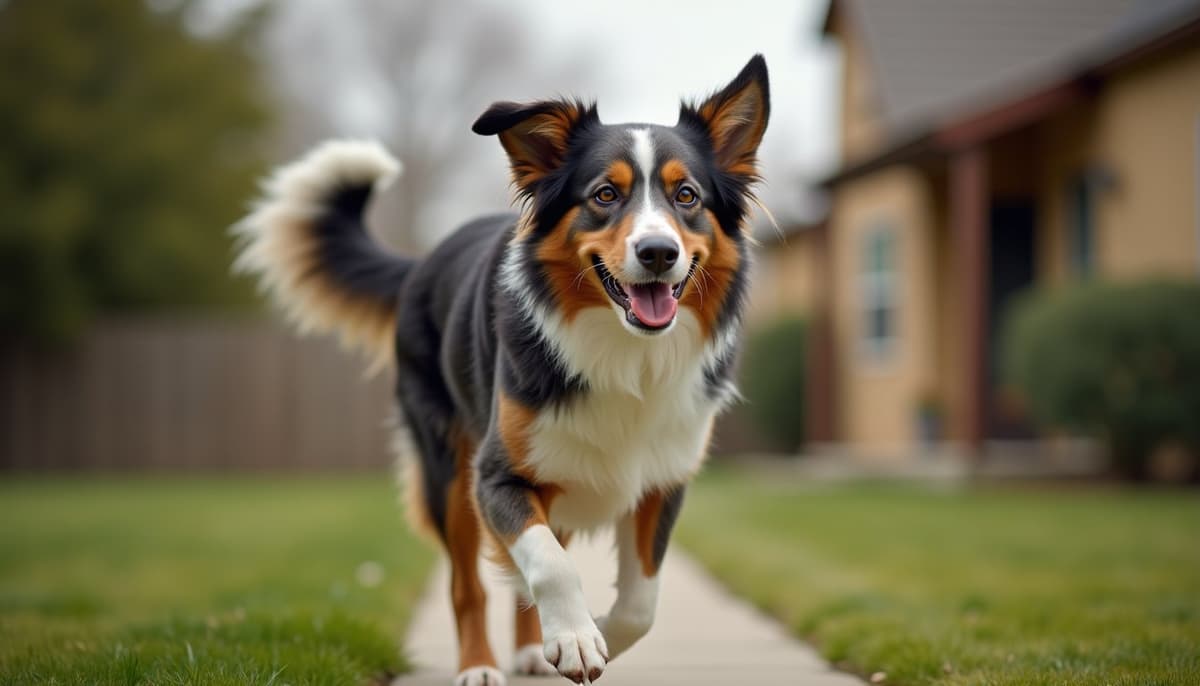 A dog on a walk — Peptides for Pets in Irving TX for Dogs