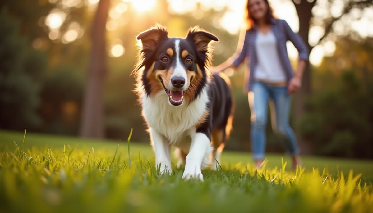 A dog on a walk — Peptides for Pets in Jacksonville, FL for Dogs