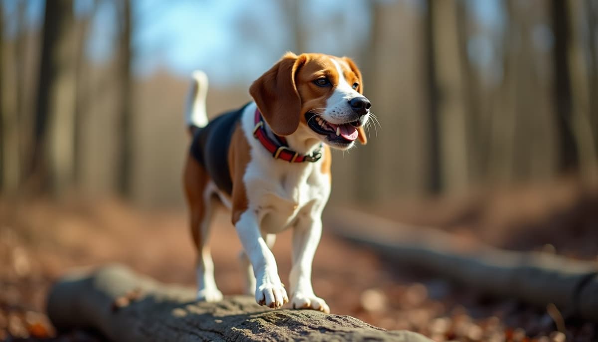 A dog on a walk — Peptides for Pets Joliet IL for Dogs