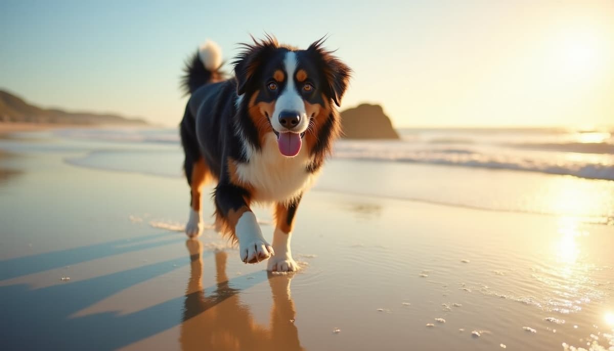 A dog on a walk — Peptides for Pets in Lafayette, LA