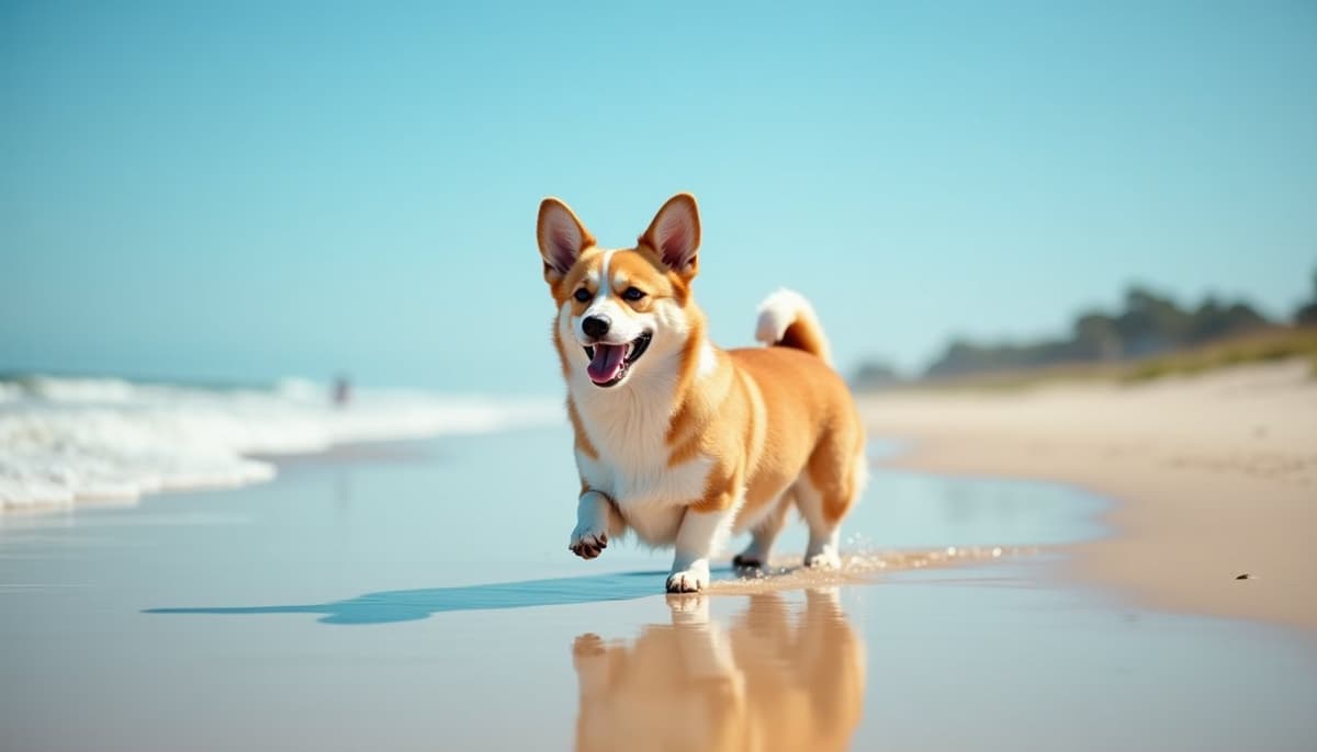 A dog on a walk — Peptides for Pets in Macon, GA for Dogs