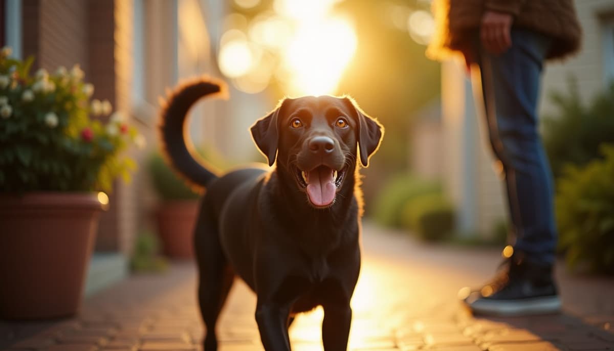 A dog on a walk — Peptides for Pets in New York, NY