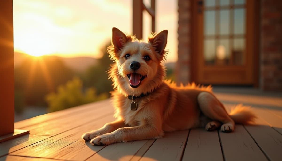 A dog on a walk — Peptides for Pets in Orange, CA for Dogs