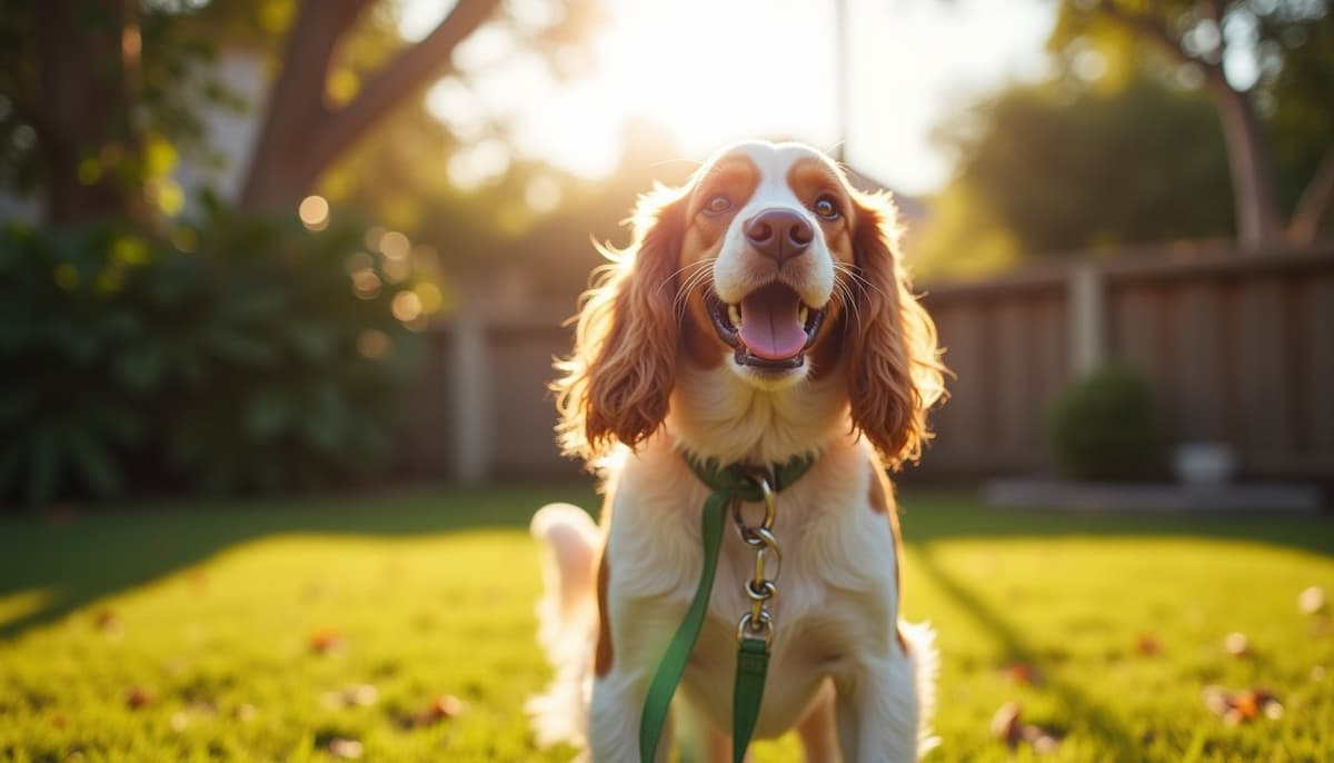 A dog on a walk ā Peptides for Pets in Palm Bay, FL for Dogs