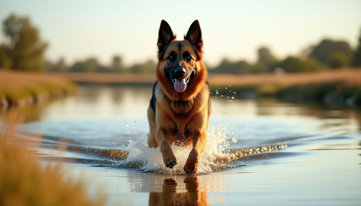 A dog on a walk ā Peptides for Pets in Palmdale, CA for Dogs