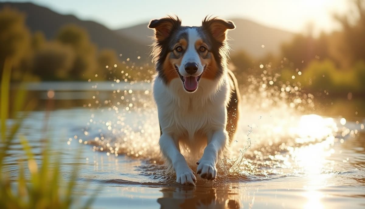 A dog on a walk — Peptides for Pets in Phoenix, AZ for Dogs