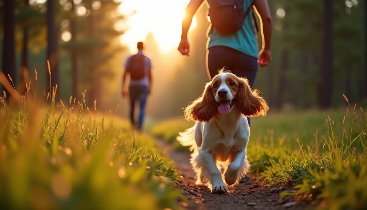 A dog on a walk — Peptides for Pets in Provo, UT for Dogs