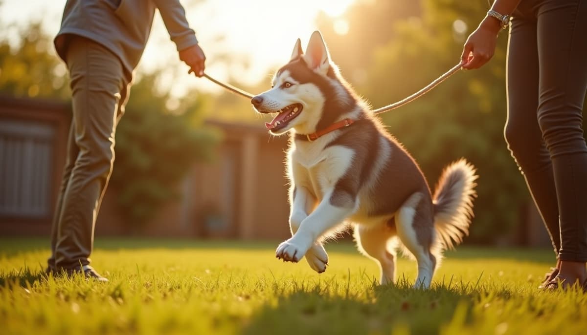 A dog on a walk — Peptides for Pets in Pueblo, CO for Dogs