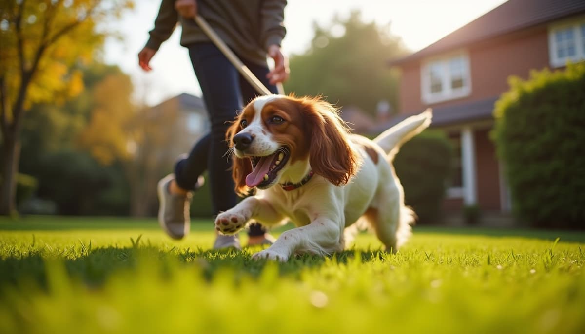 A dog on a walk — Peptides for Pets in Richmond, VA for Dogs