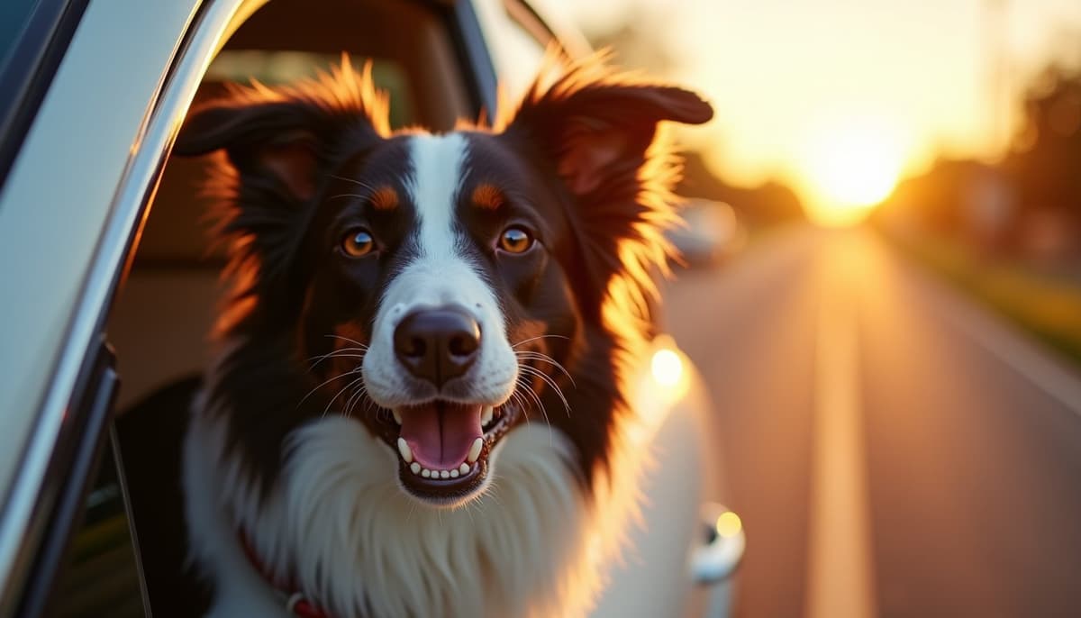 A dog on a walk — Peptides for Pets in Sacramento, CA for Dogs