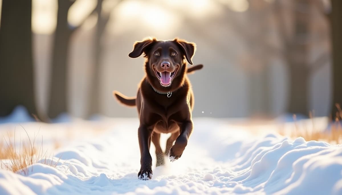 A dog on a walk — Peptides for Pets in Savannah, GA for Dogs