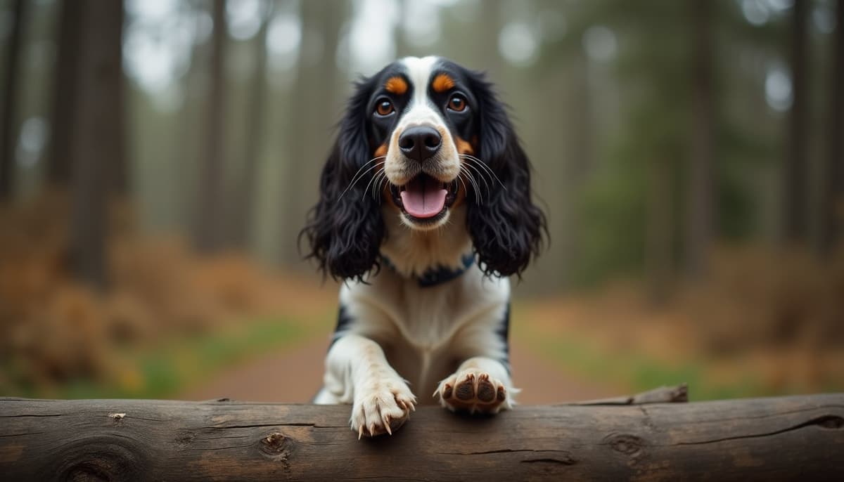 A dog on a walk — Peptides for Pets in Springfield, IL for Dogs