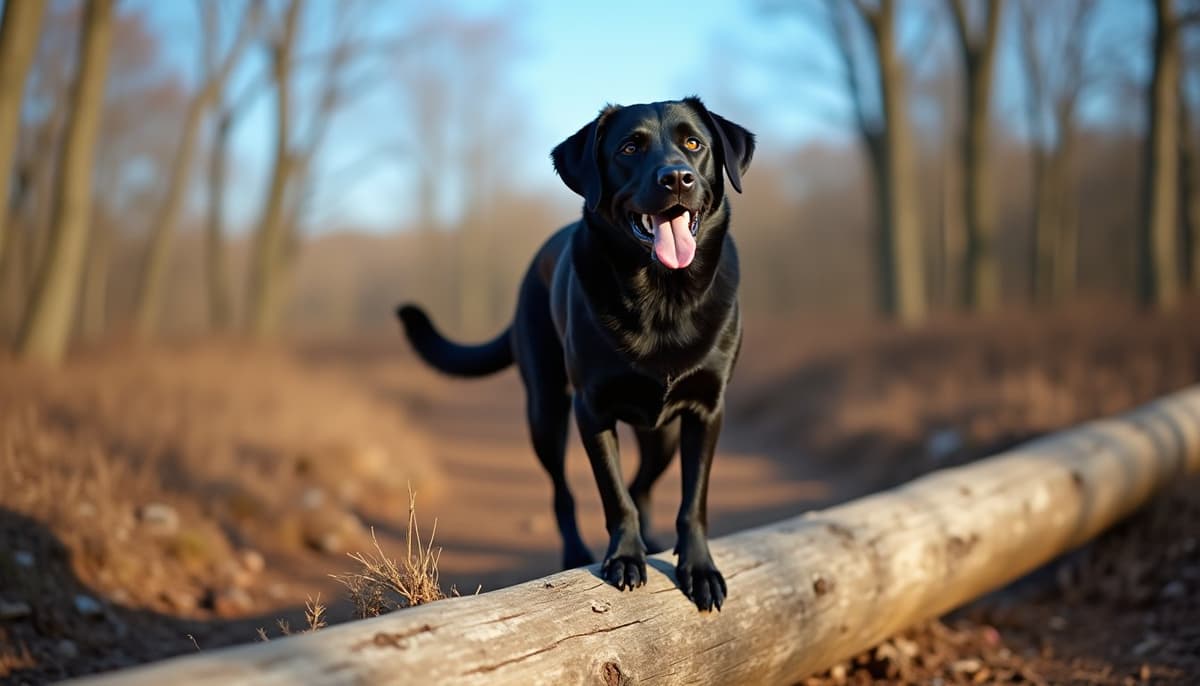 A dog on a walk — Peptides for Pets in Syracuse, NY for Dogs