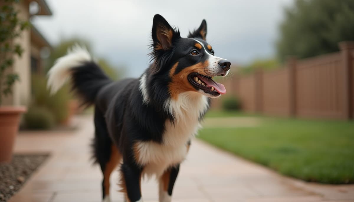 A dog on a walk — Peptides for Pets in Victorville, CA