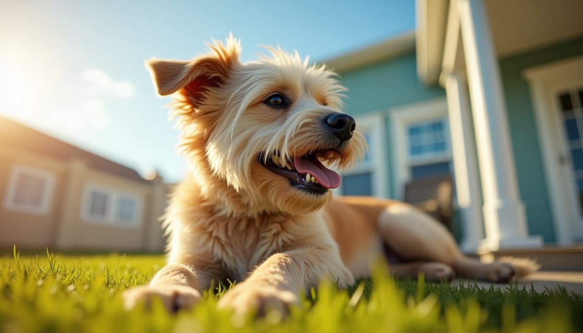 A dog on a walk — Peptides for Pets in Virginia Beach, VA