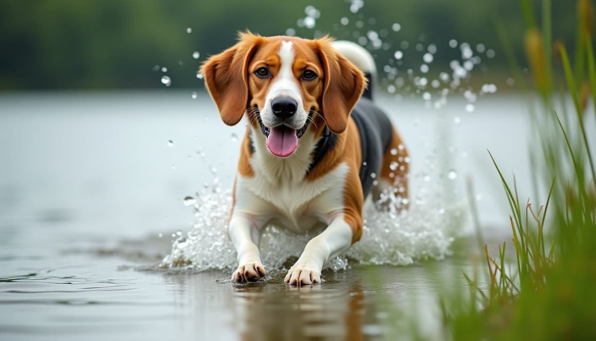 A dog on a walk ā Peptides for Pets in Wichita Falls, TX