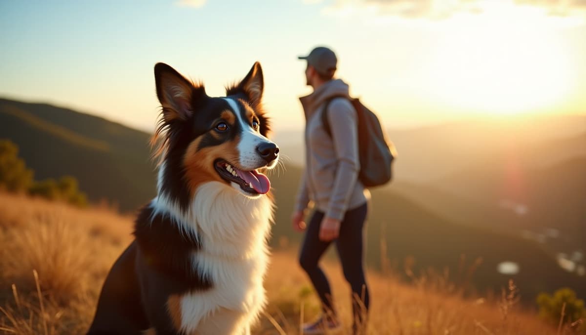A dog on a walk — Peptides for Pets in Wilmington, DE for Dogs