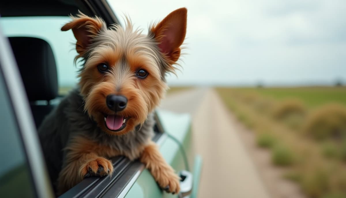 A dog on a walk — Pet Supplements in Abilene TX for Dogs