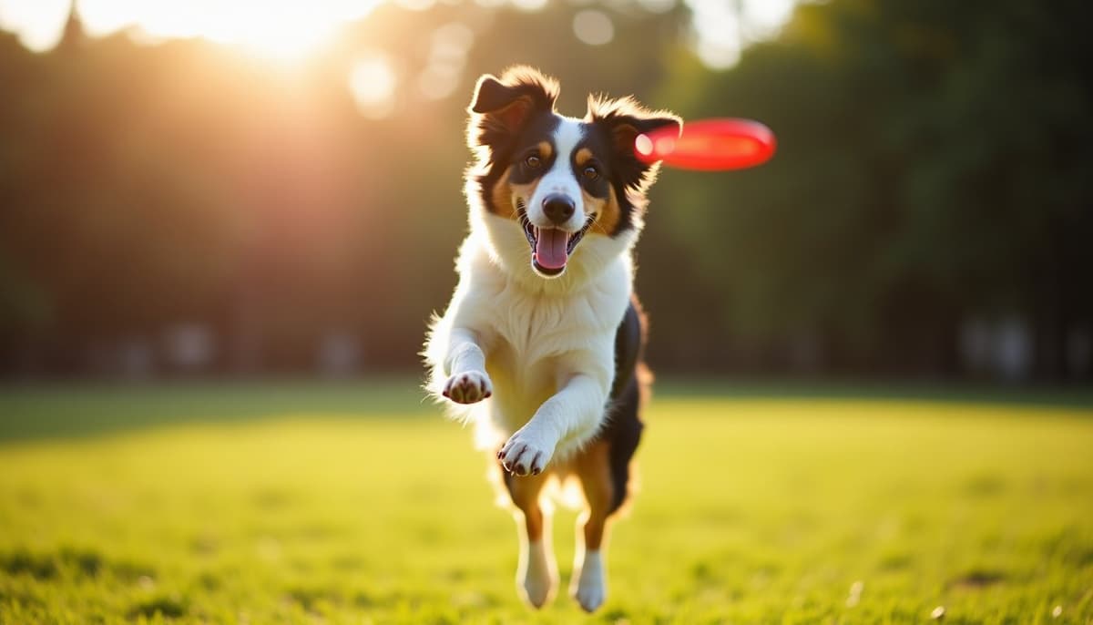 A dog on a walk — Pet Supplements in Anaheim, CA for Dogs