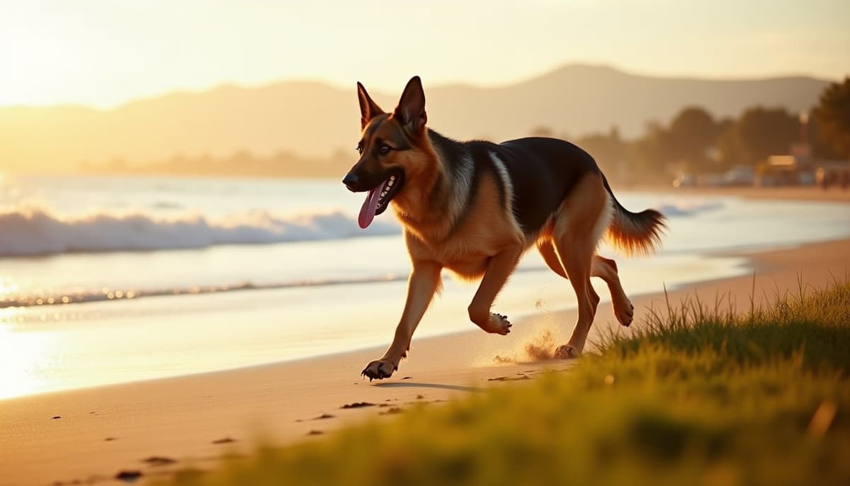 A dog on a walk — Pet Supplements in Arvada, CO for Dogs