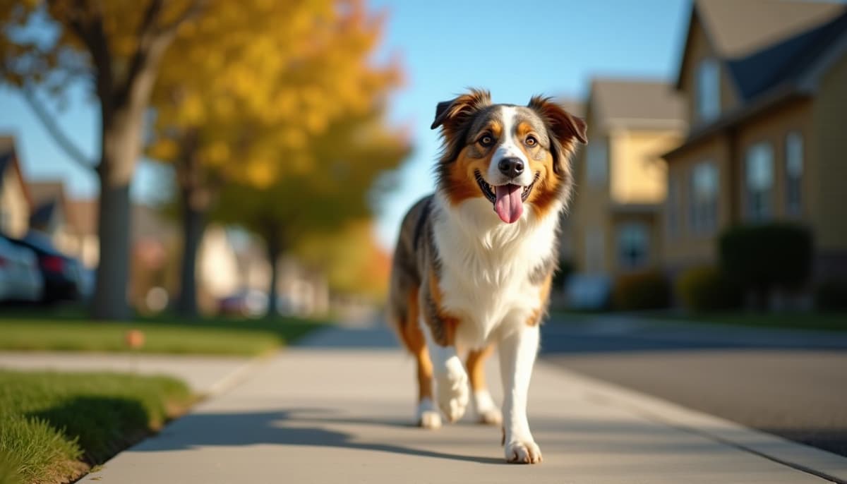 A dog on a walk ā Pet Supplements in Billings MT for Dogs