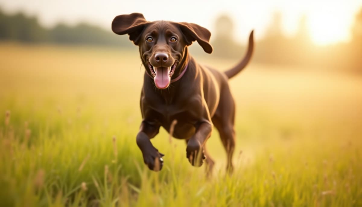 A dog on a walk — Pet Supplements in Buffalo, NY for Dogs