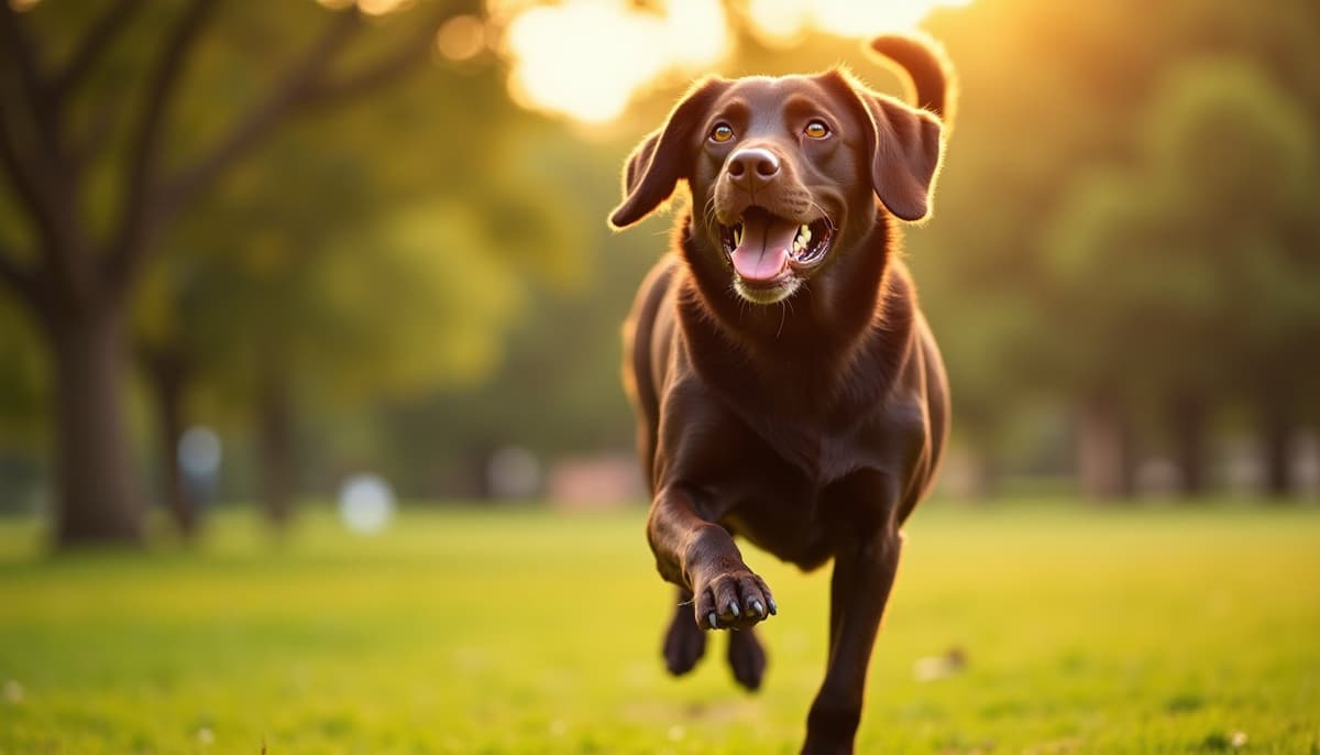 A dog on a walk — Pet Supplements in Cedar Rapids, IA for Dogs