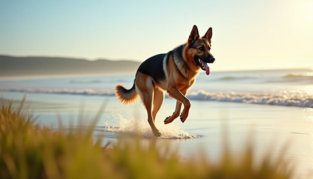 A dog on a walk — Pet Supplements in Clarksville, IN for Dogs