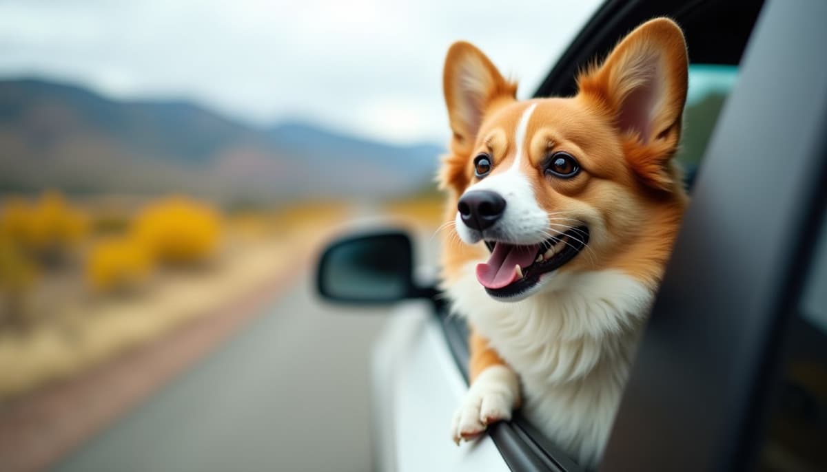 A dog on a walk — Pet Supplements in Colorado Springs, CO for Dogs