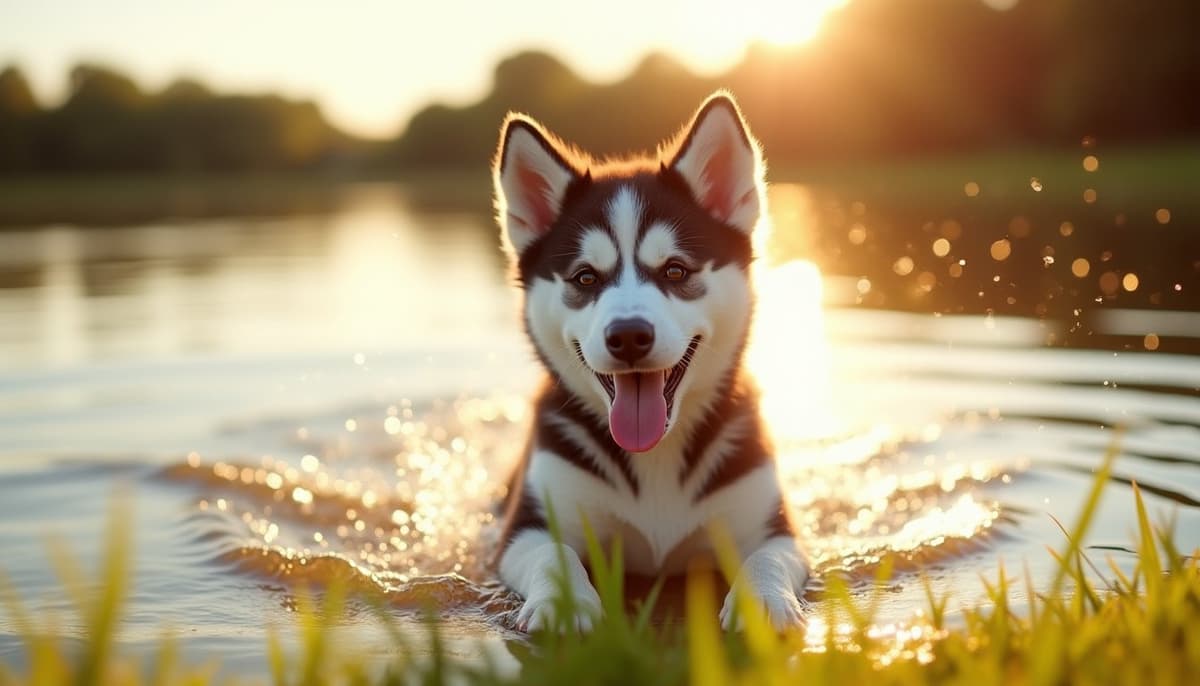 A dog on a walk — Where to Buy Pet Supplements in Dallas, TX